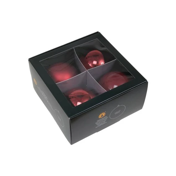 Rózsaszín Üveg Gömb 10 cm S/4