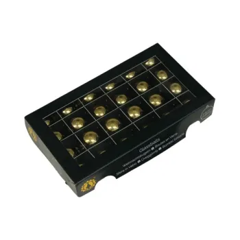 Arany Üveg Gömb 2,5 cm 24db