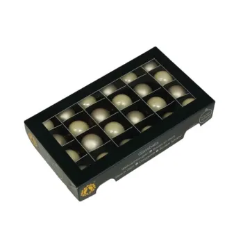 Pezsgő Üveg Gömb 2,5 cm 24db