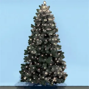 Micro LED light string bundle, green wire, with timer, 250 LEDs